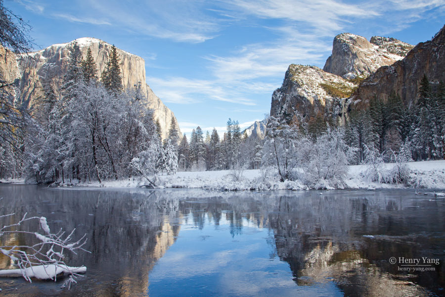 Valley View Winter, Yosemite National Park, California, 12/2015