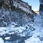 Merced River Winter, Yosemite National Park, California, 12/2015