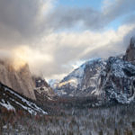Tunnel View Winter, Yosemite National Park, California, 12/2015
