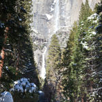 Yosemite Falls Winter, Yosemite National Park, California, 12/2015