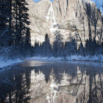 Yosemite Falls Winter, Yosemite National Park, California, 12/2015