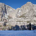 Yosemite Falls Winter, Yosemite National Park, California, 12/2015