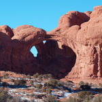 Double Arches, Arches National Park, Utah, 2/2008