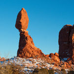 Balanced Rock, Arches National Park, Utah, 2/2008