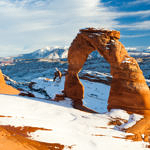 Delicate Arch, Arches National Park, Utah, 2/2008