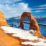 Delicate Arch, Arches National Park, Utah, 2/2008