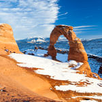 Delicate Arch, Arches National Park, Utah, 2/2008