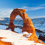 Delicate Arch, Arches National Park, Utah, 2/2008