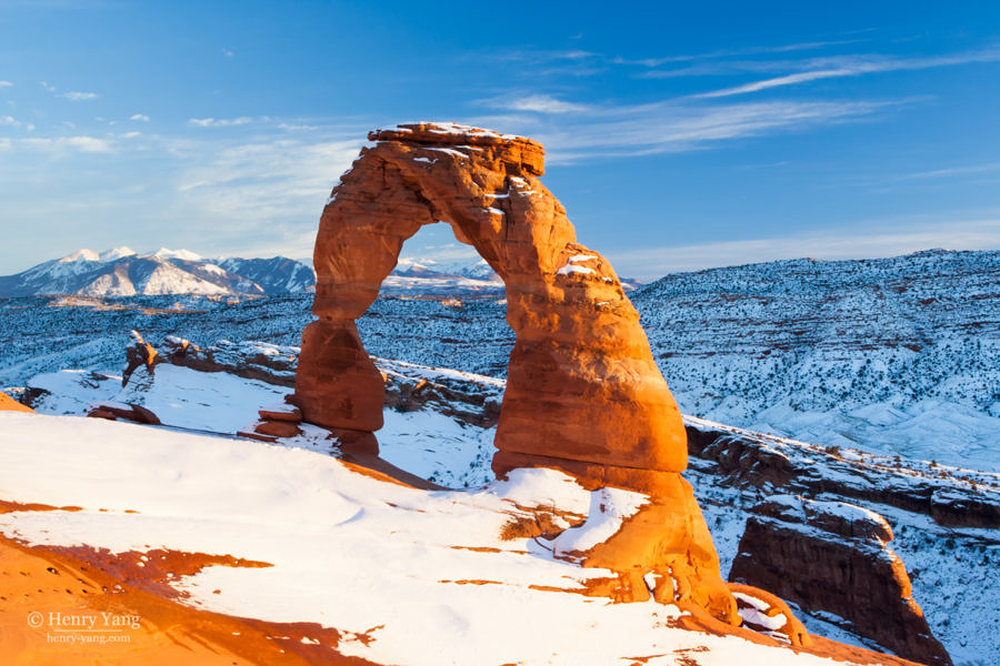 Delicate Arch, Arches National Park, Utah, 2/2008