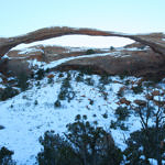 Landscape Arch, Arches National Park, Utah, 2/2008