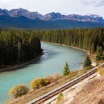 River, Banff National Park, Alberta, Canada  9/2011