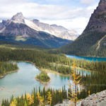 Mary Lake and Lake O’hara, Yoho National Park, British Columbia, Canada, 9/2011