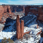 Spider Rock, Canyon De Chelly National Monument, Arizona, 2/2008