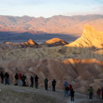 Zabriskie Point Sunrise, Death Valley National Park, California, 12/2008