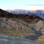 Zabriskie Point Sunrise, Death Valley National Park, California, 12/2008