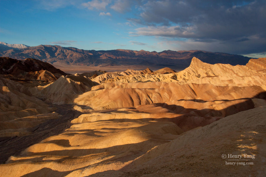 Zabriskie Point Sunrise, Death Valley National Park, California, 12/2008