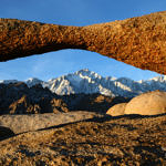 Lone Pine Peak and Alabama Hills, Eastern Sierra, California, 12/2008
