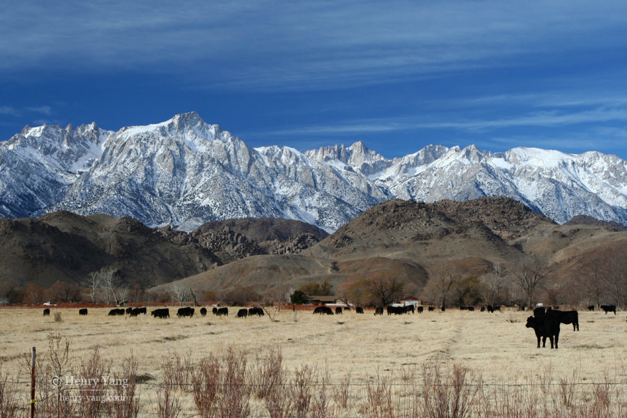 Mount Whitney, Eastern Sierra, California, 12/2008