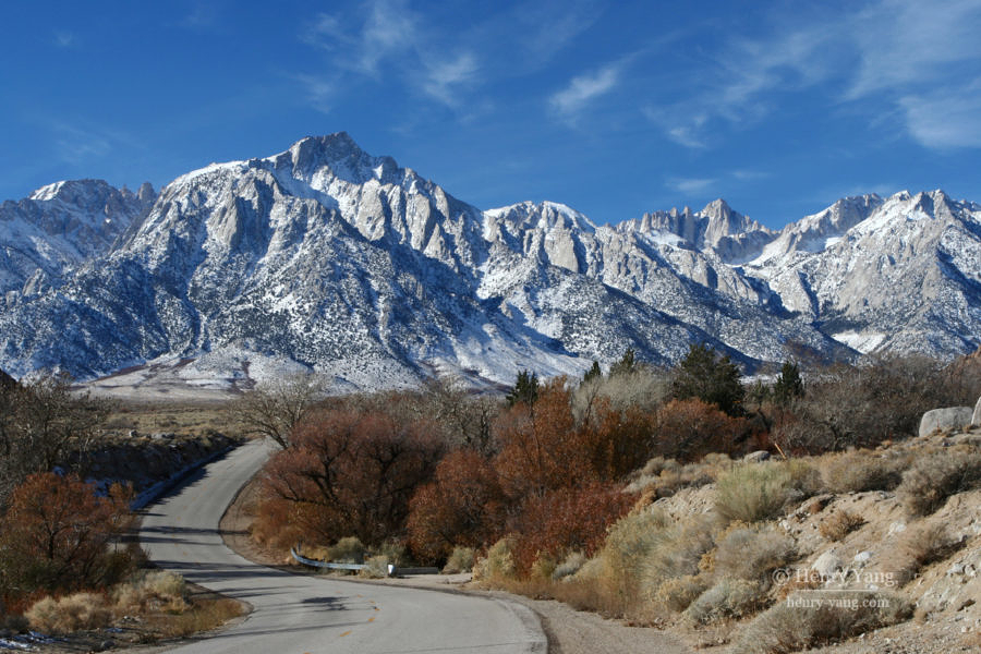Mount Whitney, Eastern Sierra, California, 12/2008