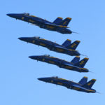 Blue Angels at Fleet Week, San Francisco, California, 10/2008