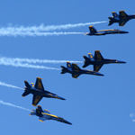 Blue Angels at Fleet Week, San Francisco, California, 10/2008