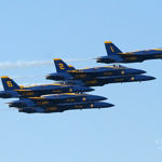 Blue Angels at Fleet Week, San Francisco, California, 10/2008