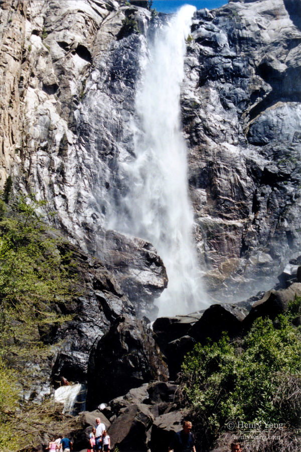 Bridalveil Fall,, Yosemite National Park, California, 6/2004
