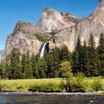 Bridalveil Fall, Yosemite National Park, California, 6/2004