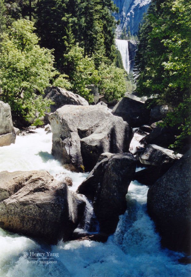 Vernal Fall, Yosemite National Park, California, 6/2004