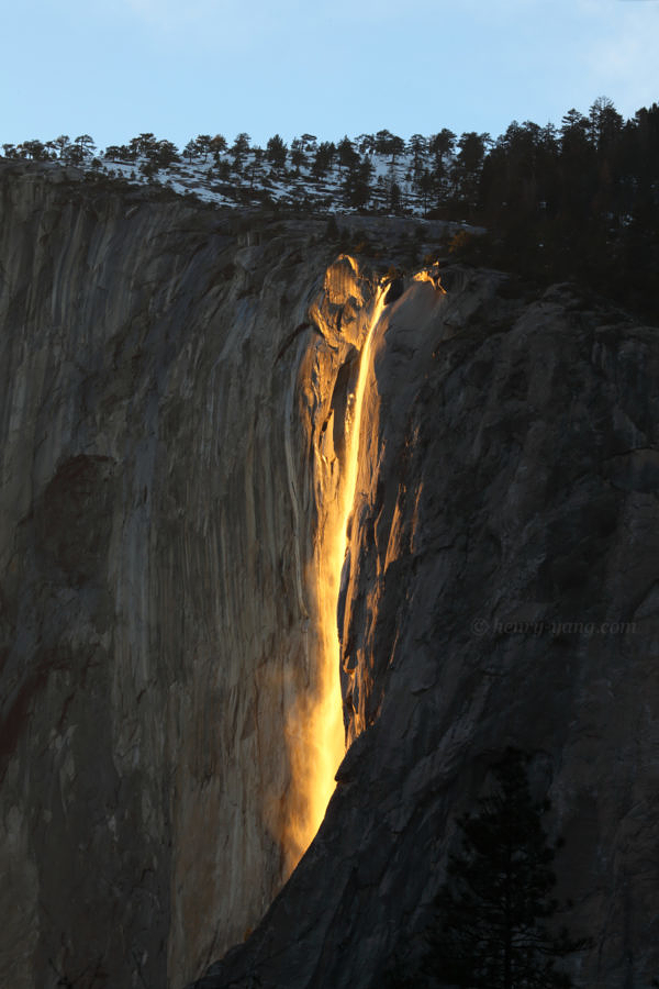 Horsetail Fall (Firefall), Yosemite National Park, California, 2/2016