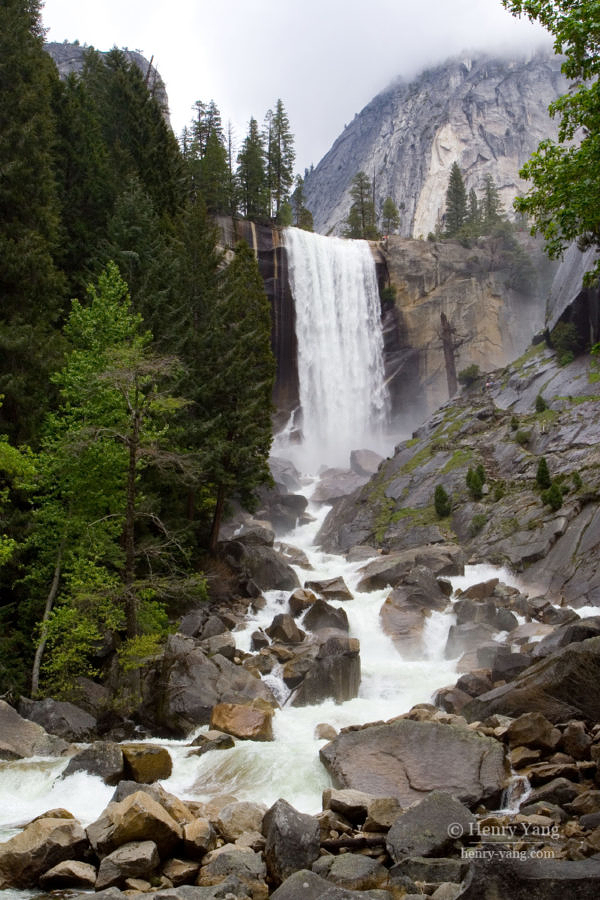 Vernal Fall, Yosemite National Park, California, 5/2008