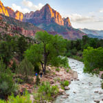 The Watchman at Sunset, Zion National Park, Utah, 8/2008