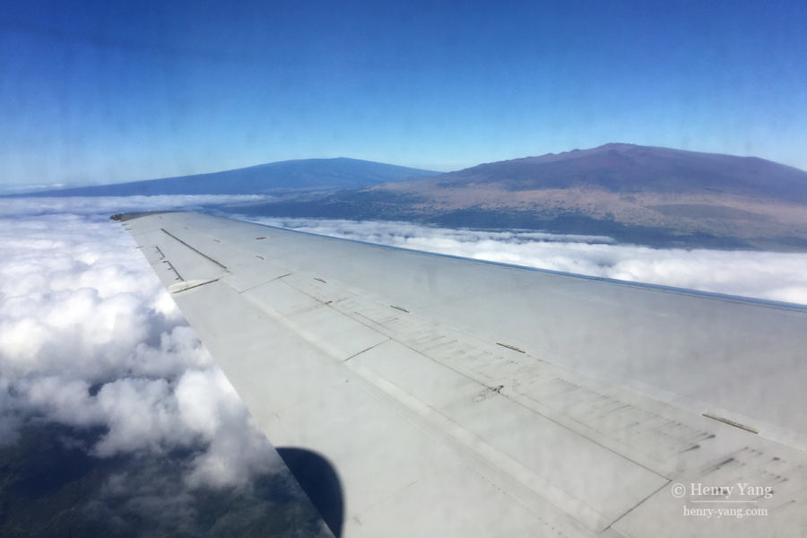 Mauna Loa and Mauna Kea, Hawai'i Volcanoes National Park, Big Island, Hawaii, 8/2016
