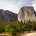 El Capitan and Ribbon Fall, Yosemite National Park, California, 5/2017
