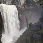 Vernal Falls and Mist Trail, Yosemite National Park, California, 5/2017