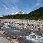 Mount Hood, Mt. Hood Scenic Byway, Oregon, 8/2017