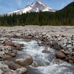 Mount Hood, Mt. Hood Scenic Byway, Oregon, 8/2017