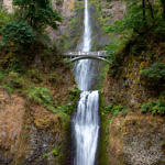 Multnomah Falls, Columbia River Gorge, Oregon, 8/2017