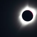 Star during Total Solar Eclipse, Madras, Oregon, 8/2017