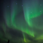 Aurora at Cleary Summit, Fairbanks, Alaska, 9/2016