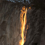 Horsetail Fall (Fire Fall), Yosemite National Park, California, 2/2016